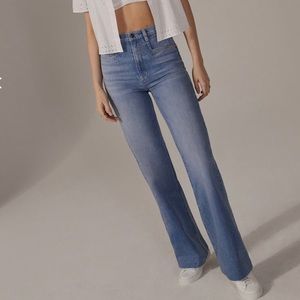 NWT Favorite Daughter Jordie Super High Rise Wide Leg Jean 29